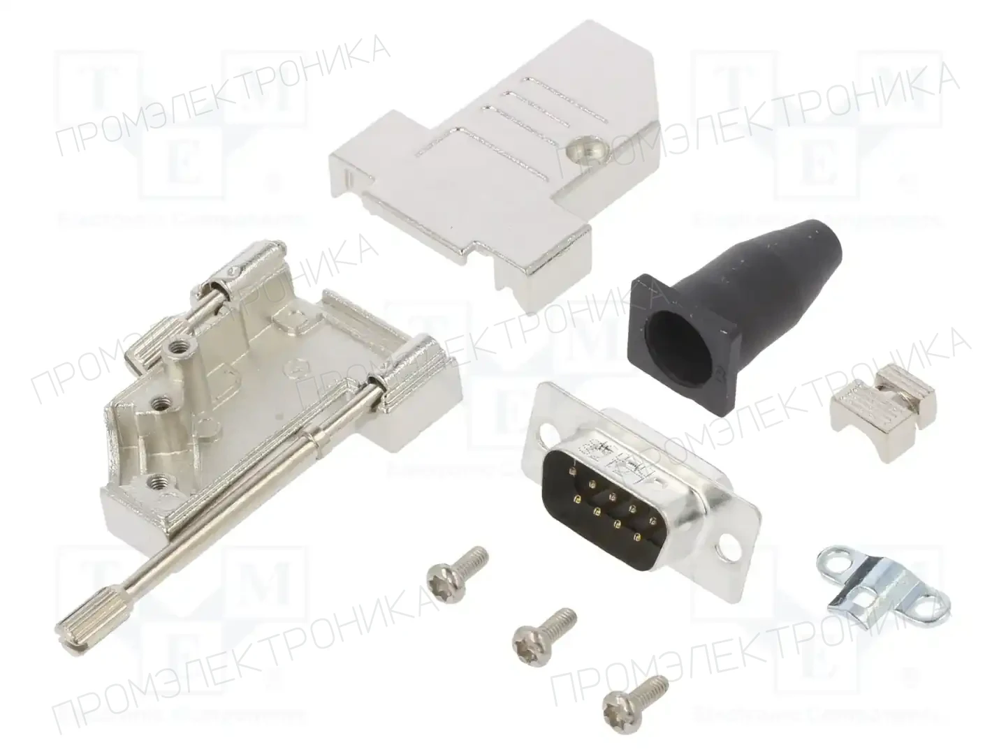 AMPHENOL COMMUNICATIONS SOLUTIONS L17DTSL09-RG-LJS-S+L717SDE09P — Комплектные штекеры D-Sub