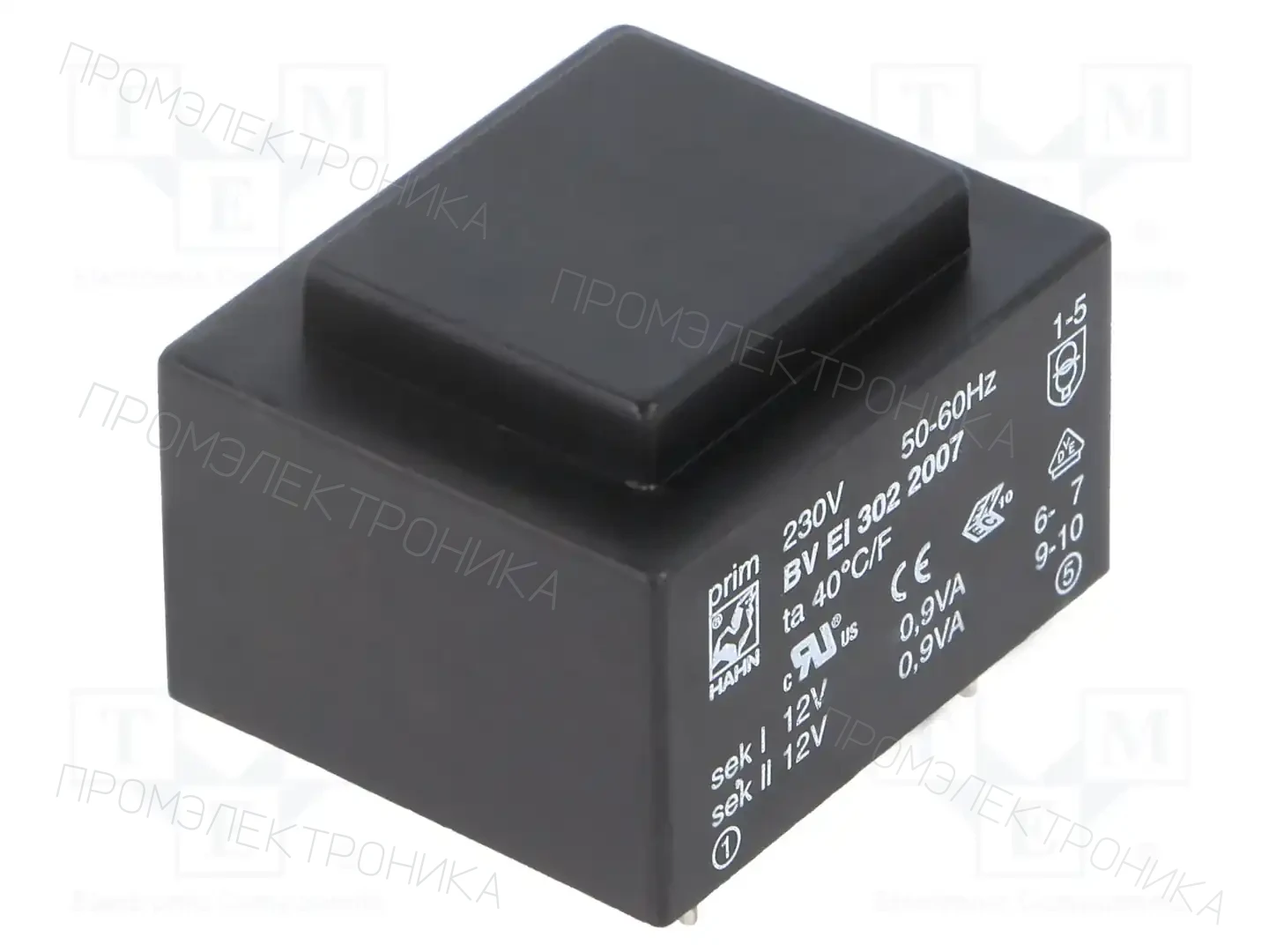 HAHN BV EI 302 2007 — Трансформаторы PCB