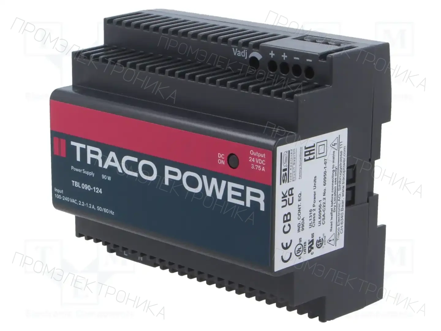 TRACO POWER TBL 090-124 — Блоки питания на DIN-рейку