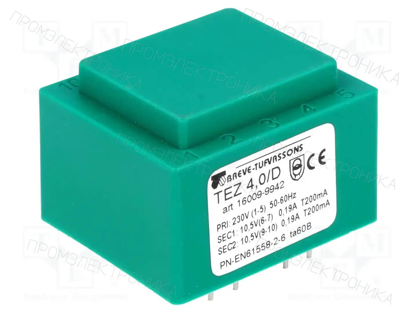 BREVE TUFVASSONS 16009-9942 — Трансформаторы PCB
