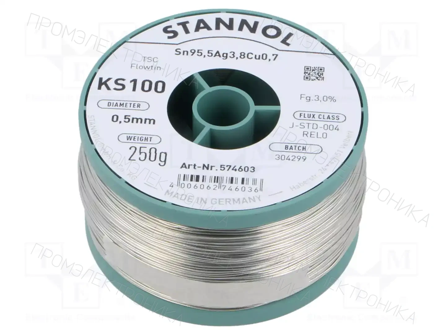 STANNOL 574603 — Паяльные провода бессвинцовые