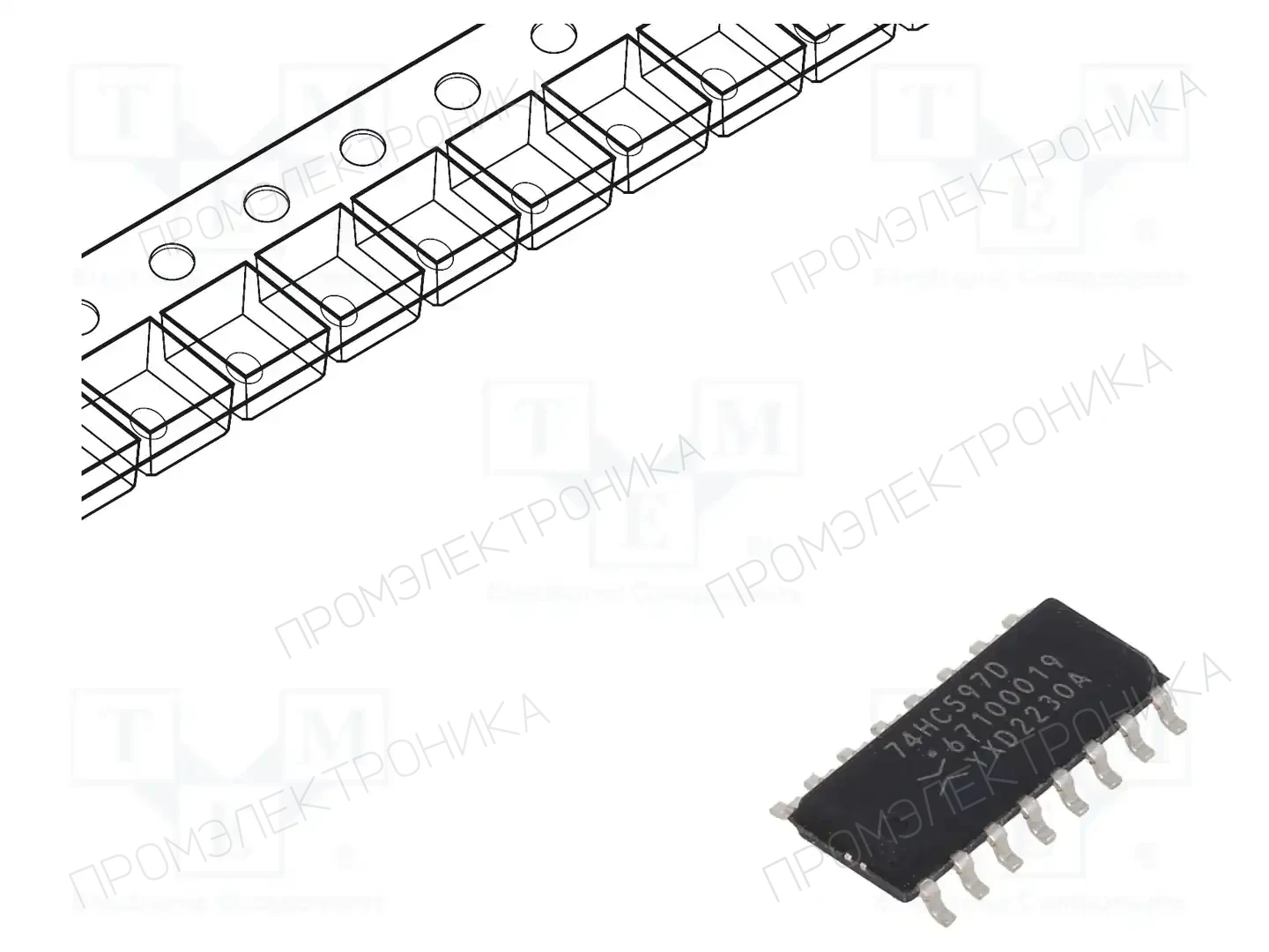 NEXPERIA 74HC597D,653 — Сдвигающие регистры