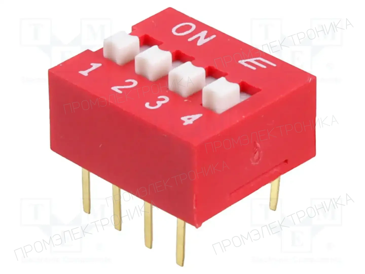 E-SWITCH KAS1104ET — Переключатели типа Dip-Switch