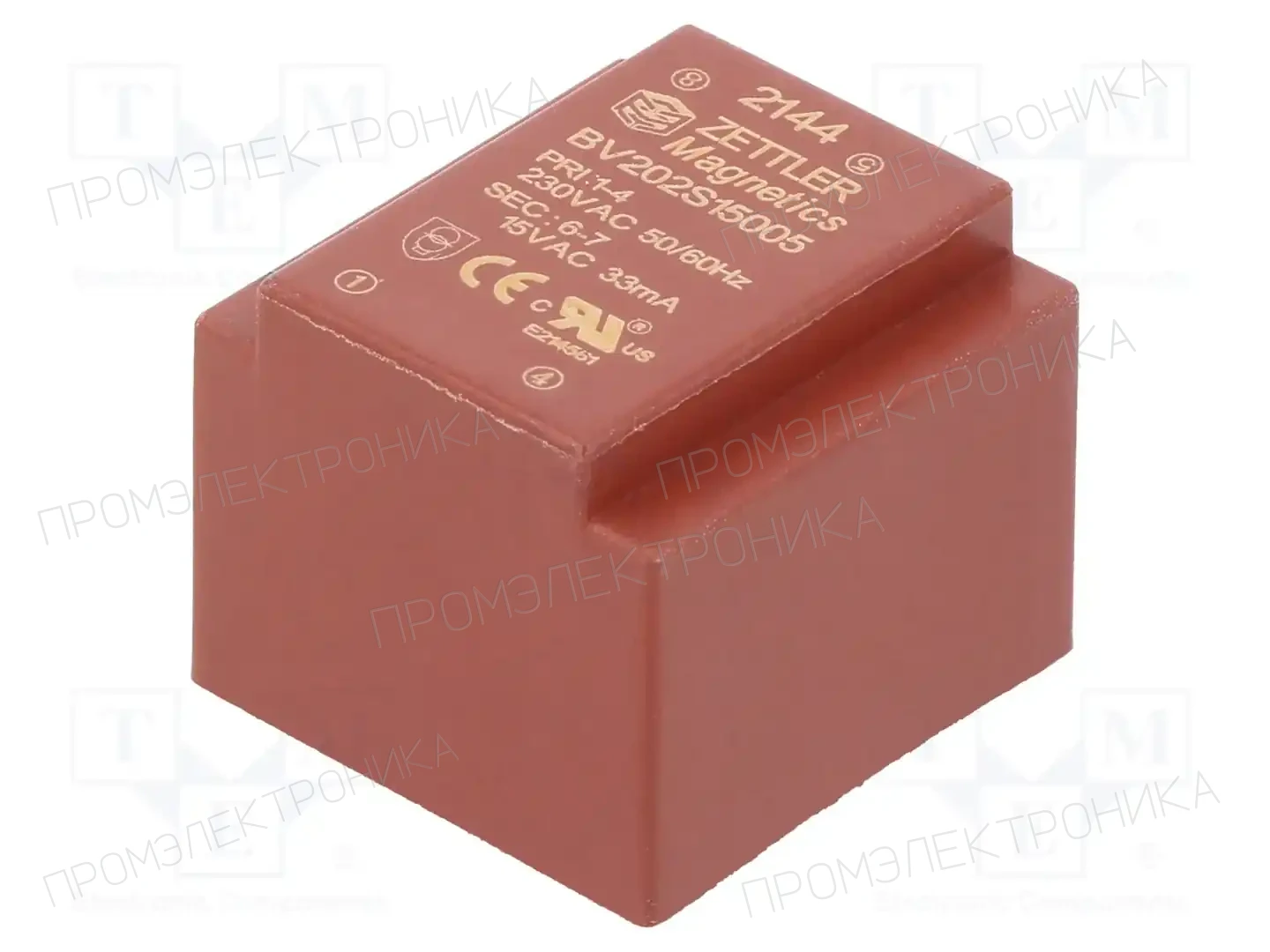 ZETTLER BV202S15005 — Трансформаторы PCB