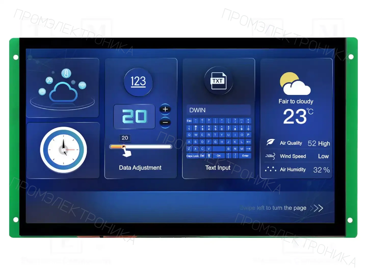 Dwin Technology DMG10600C101_03WTC — Интеллигентные дисплеи