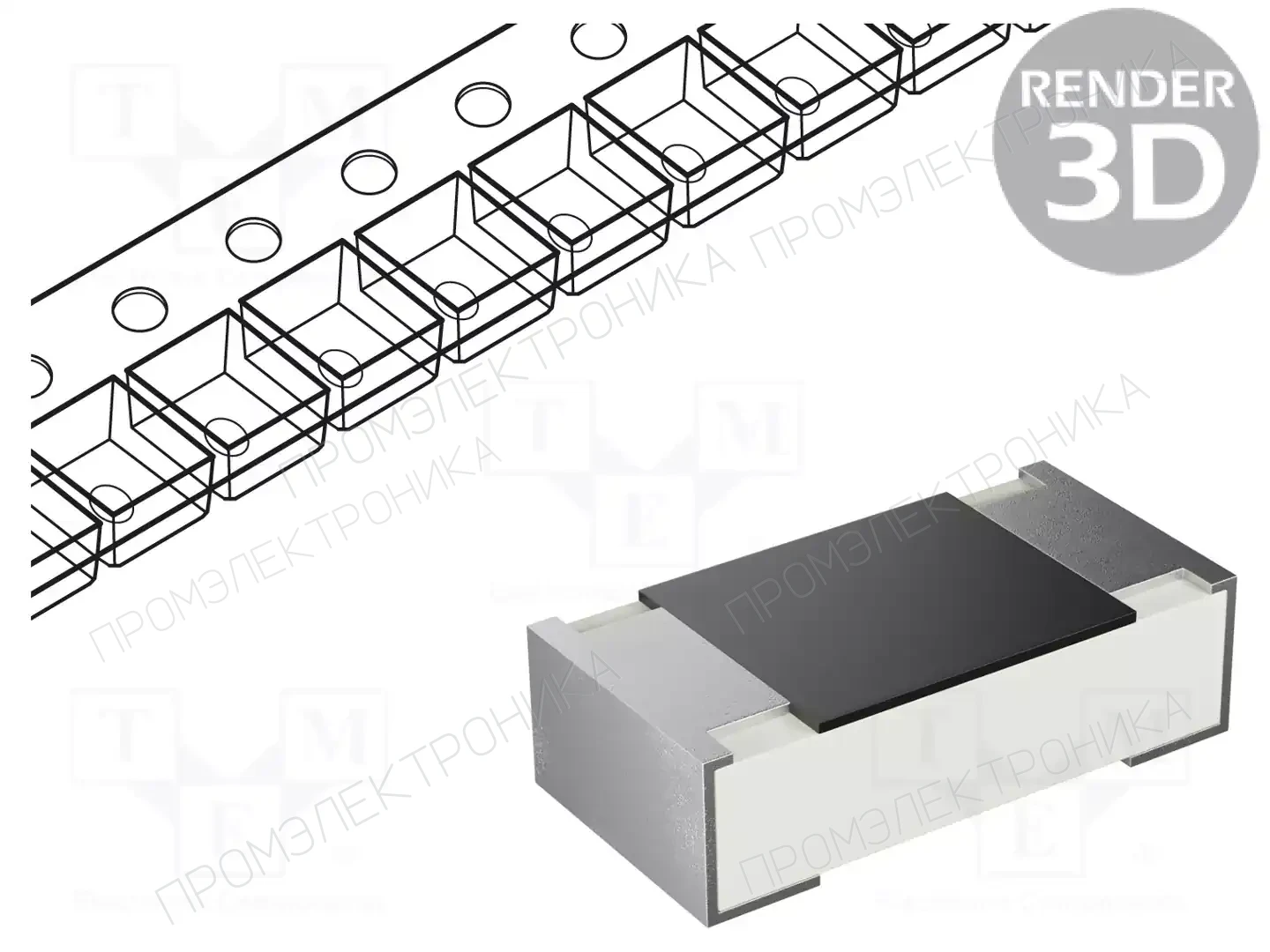 VISHAY MCT06030E1602BP100 — Резисторы SMD