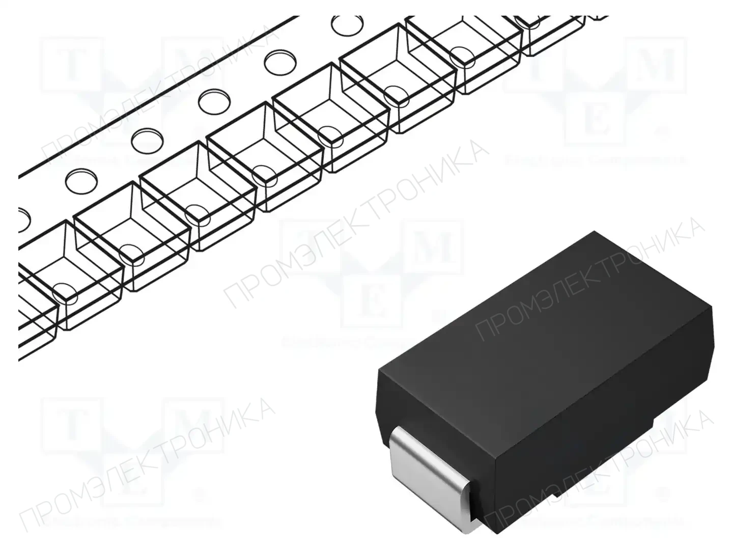 BOURNS TISP4240M3BJR-S — Тиристоры остальные