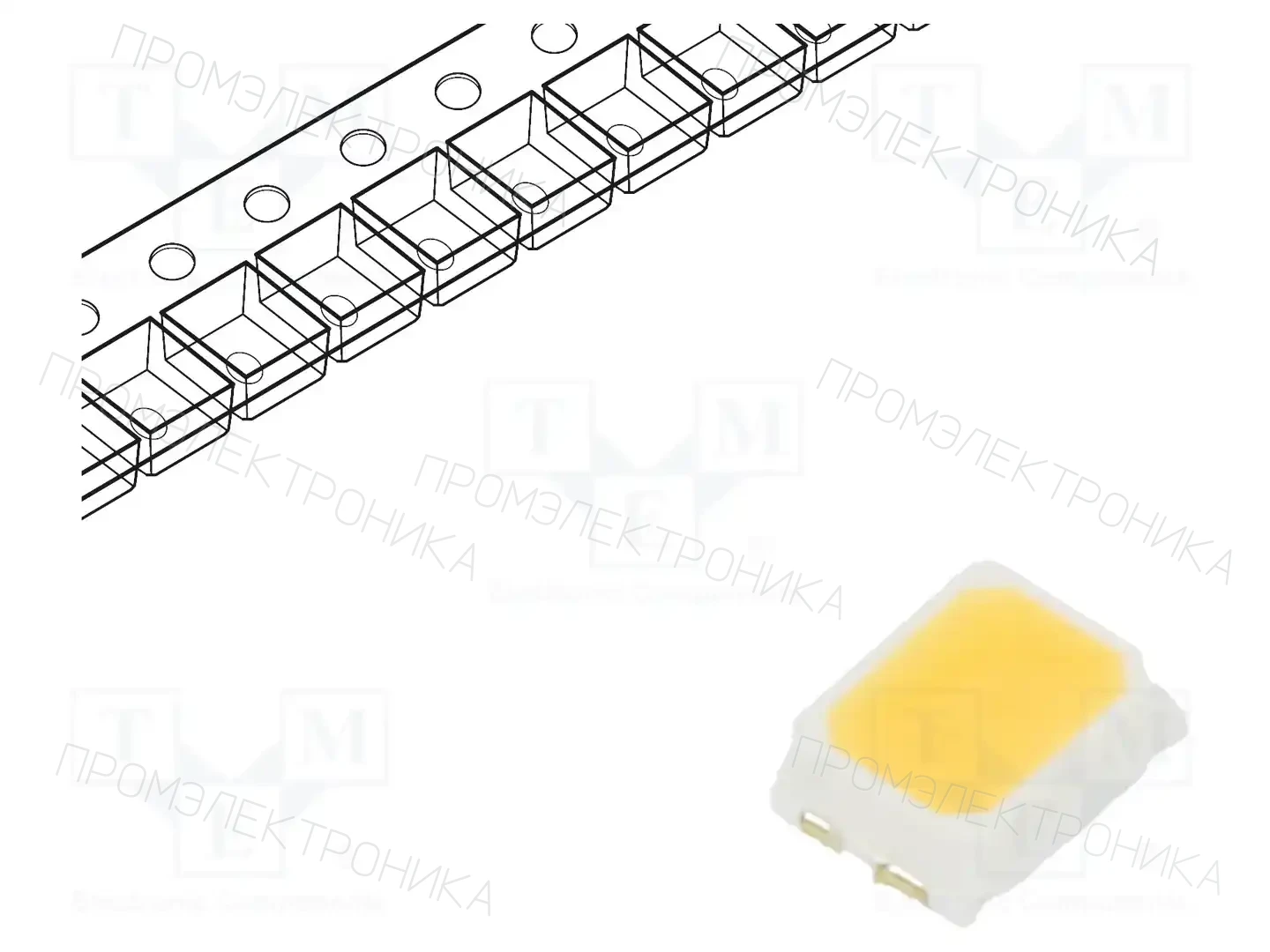 REFOND RF-K40TI16DS-EE-Y — Светодиоды SMD белые
