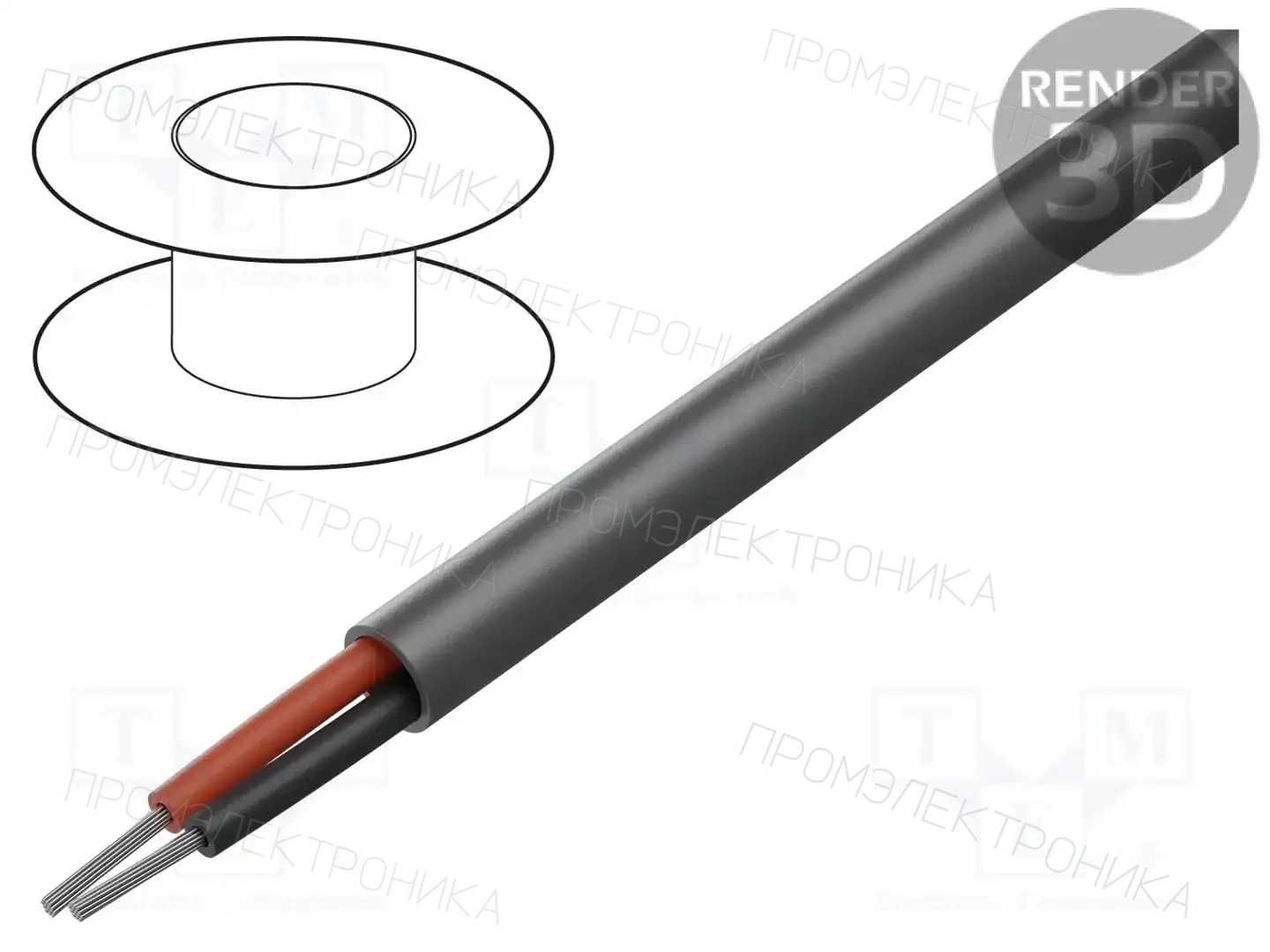 ALPHA WIRE 5062C SL005 — Провода многожильные неекранированные