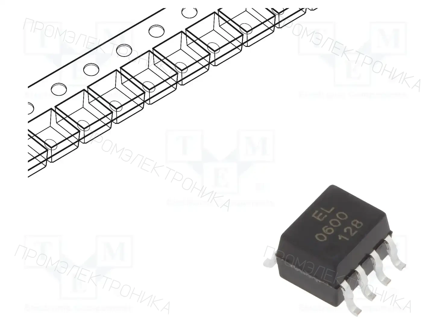 EVERLIGHT EL0600(TA) — Оптроны – цифровой выход