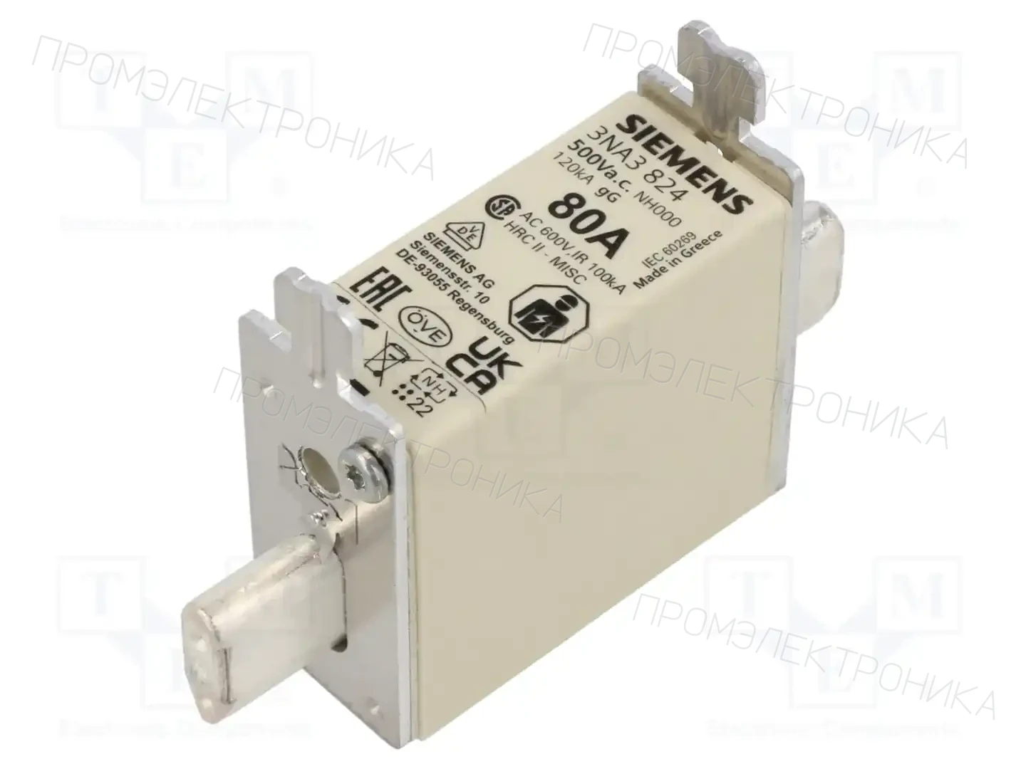 SIEMENS 3NA3 824 — Предохранители NH
