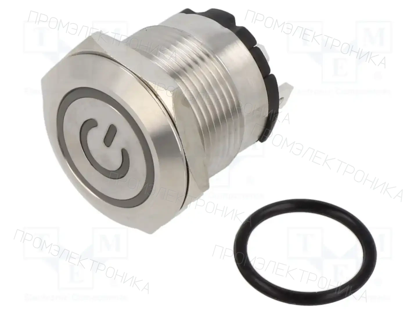 ONPOW ONPOW6219F-10ET/J/R/24V/S (SHORT PINS) — Переключатели кнопочные 6219F-10ET/J/R/24V/S (SHORT PINS)