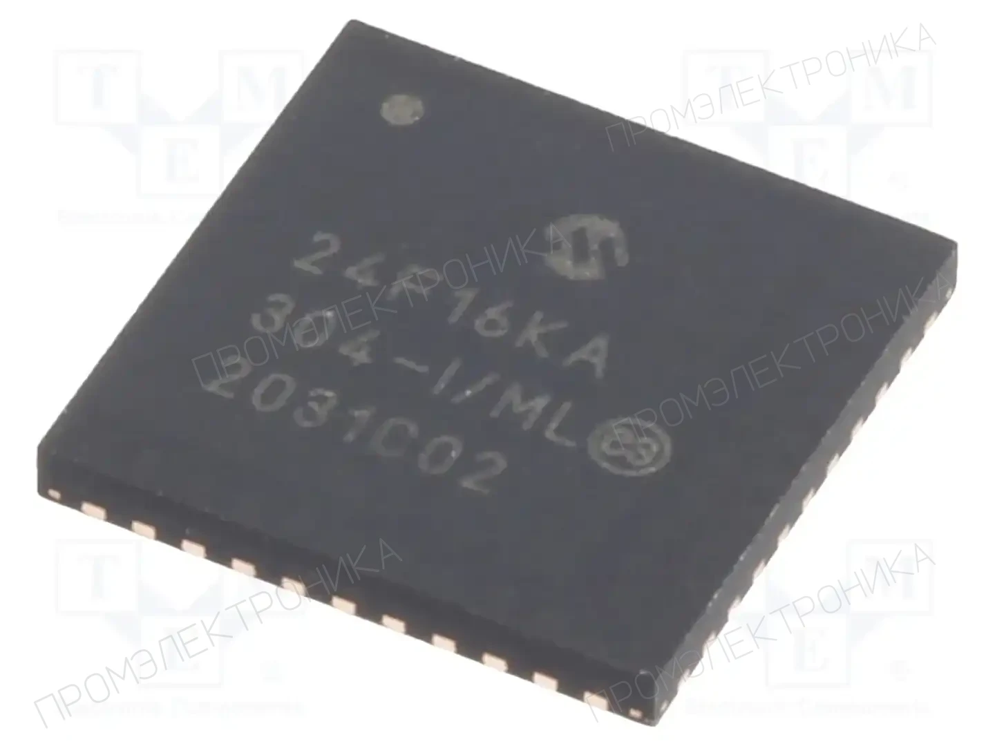 Microchip Technology PIC24F16KA304-I/ML — Линейка PIC 16-bit