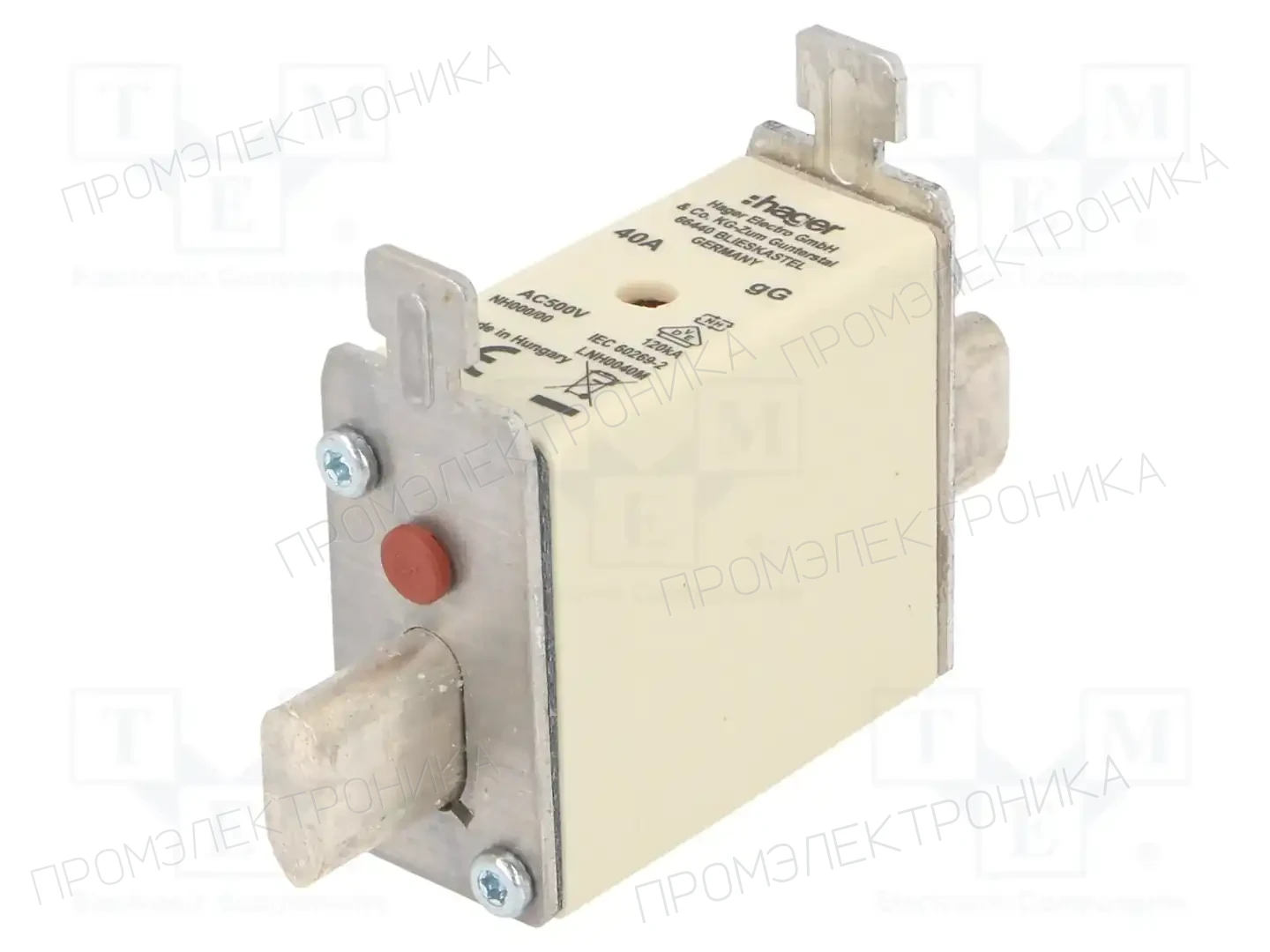 HAGER LNH0040M — Предохранители NH