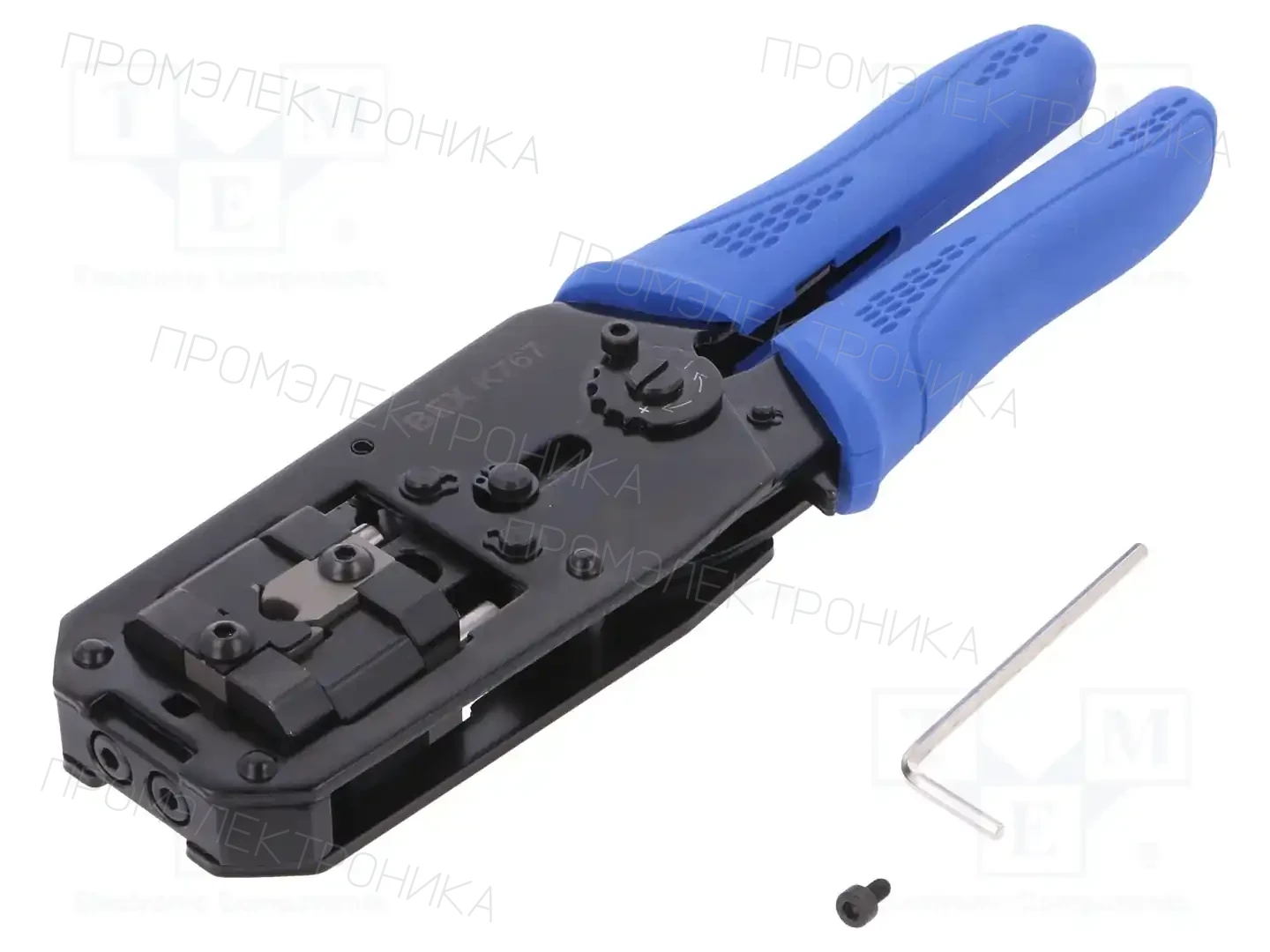 BEX K767 — Зажимные устройства для штепселей RJ