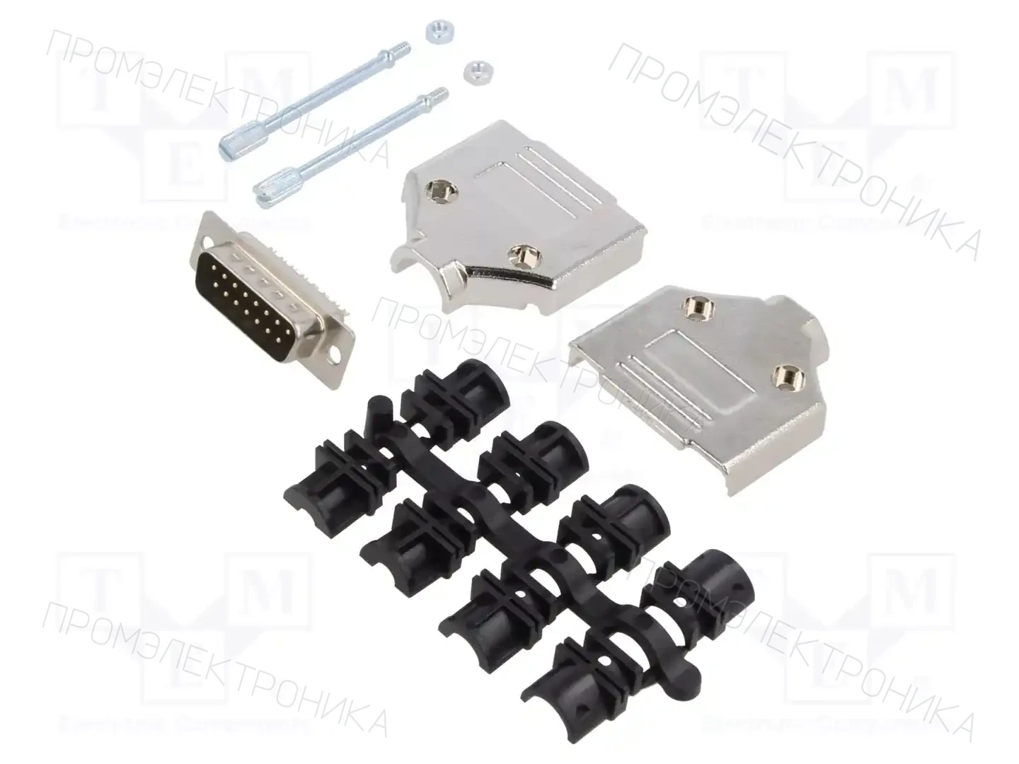 MH CONNECTORS MHDTPK15-DM15P-K — Штекеры и гнезда D-Sub