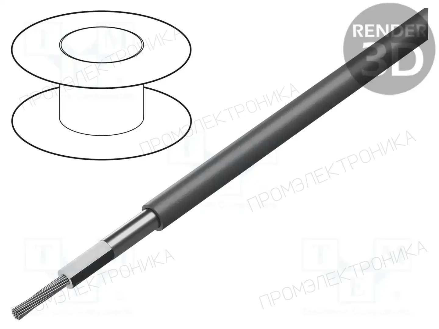 ALPHA WIRE 5481C SL005 — Провода многожильные экранированные