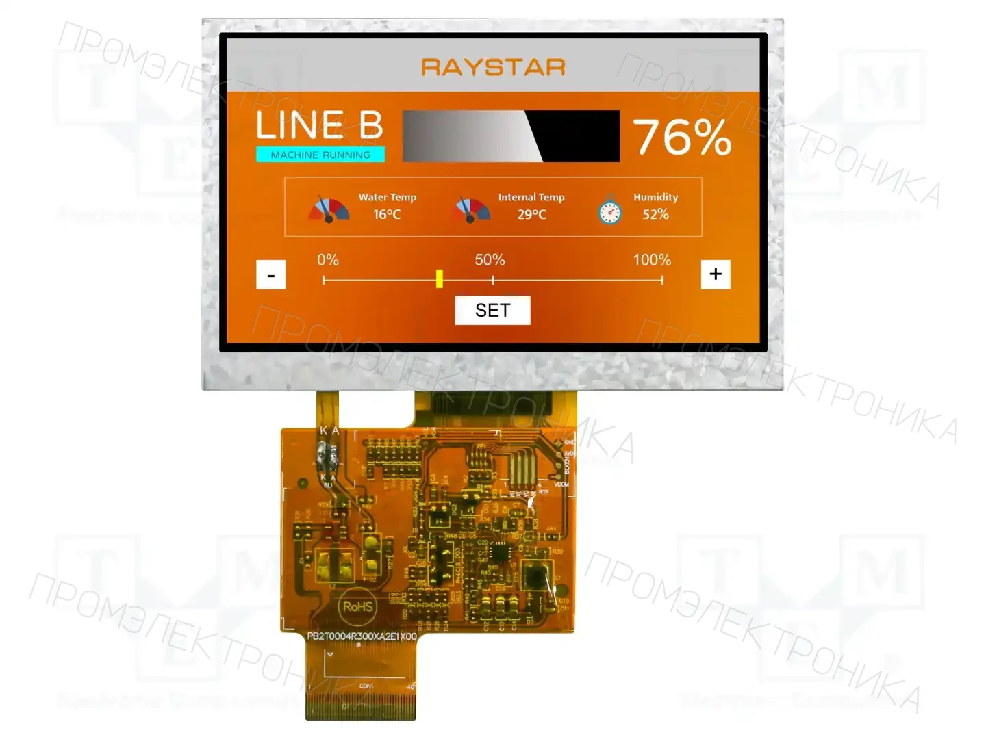 RAYSTAR OPTRONICS RFF430X-AWW-DNN — Дисплеи TFT