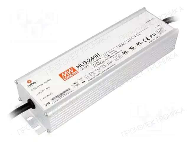 MEAN WELL HLG-240H-36 — Блоки питания для LED