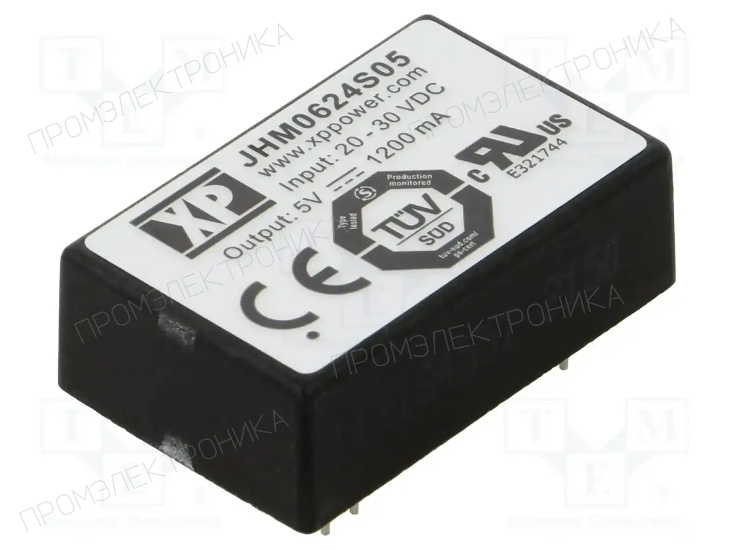 XP POWER JHM0624S05 — Преобразователи DC/DC