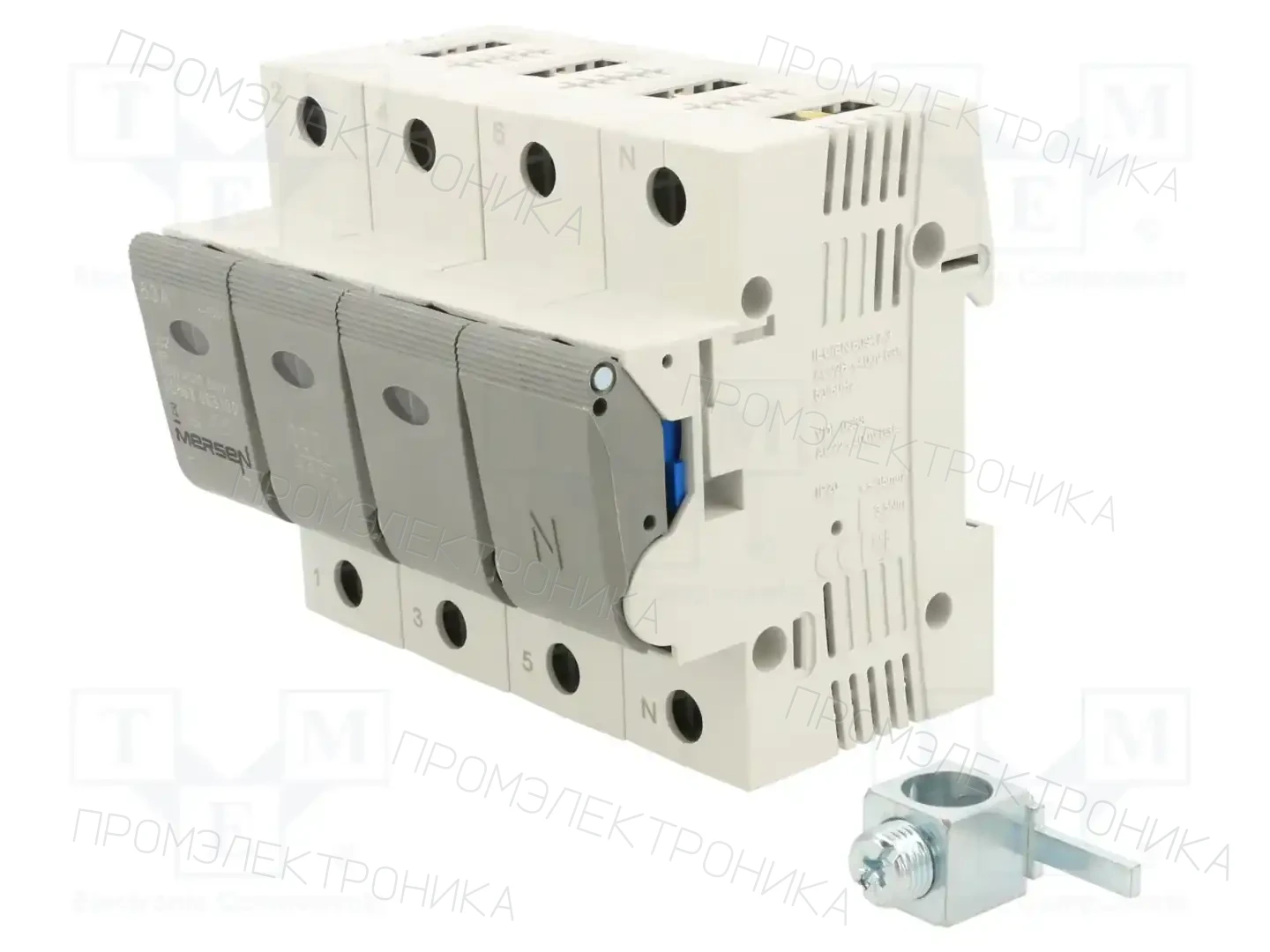 MERSEN 05863.063100 — Гнезда предохранительные на DIN-рейку