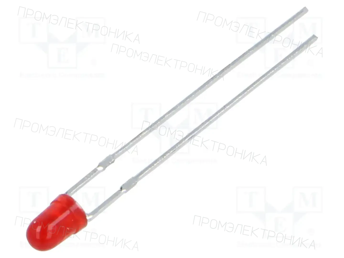 KINGBRIGHT ELECTRONIC L-7104SRD-J4 — Круглые светодиоды THT
