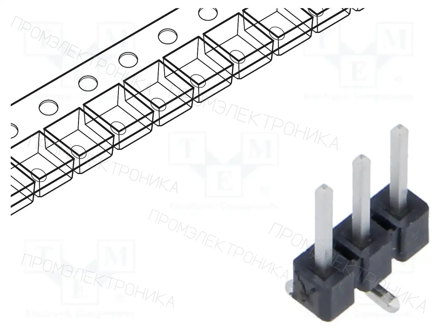 SAMTEC TSM-103-01-T-SV-P-TR — Разъeмы пластина - пластина