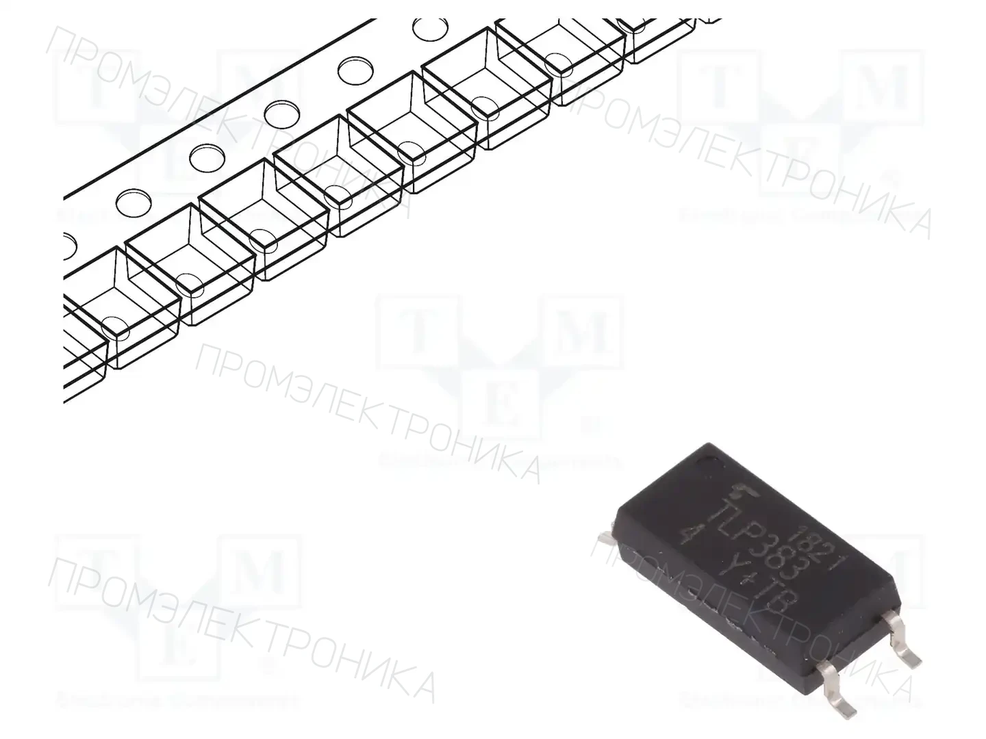 TOSHIBA TLP383(D4YH-TL,E(T — Оптроны – аналоговый выход