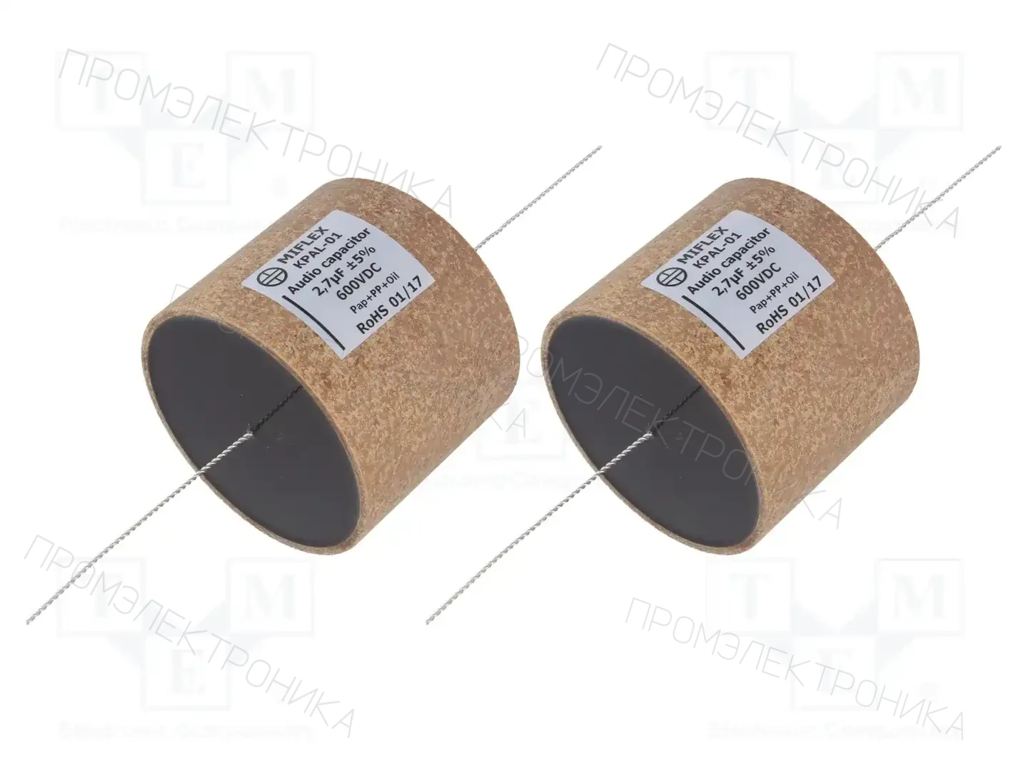 MIFLEX SOLUTIONS KPAL01H527J — Полипропиленовые конденсаторы аудио