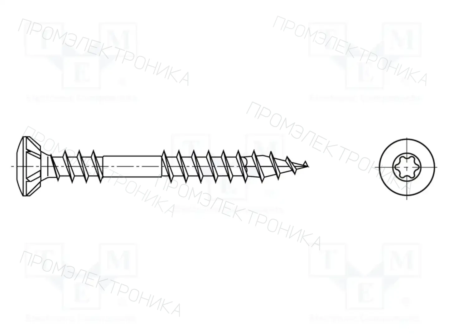 BOSSARD 9020575 — Шурупы