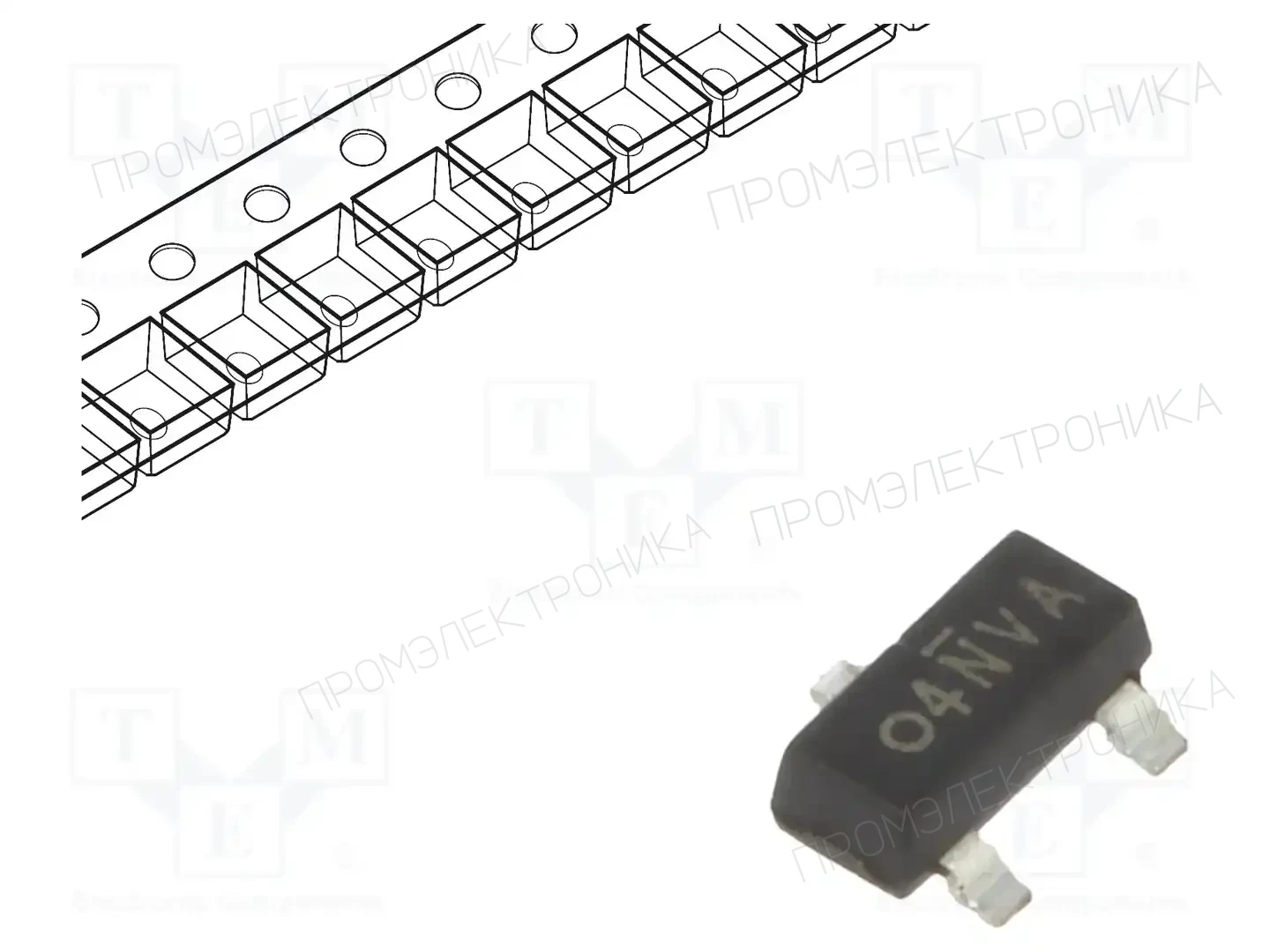 VISHAY SI2333DDS-T1-GE3 — Транзисторы с каналом P SMD