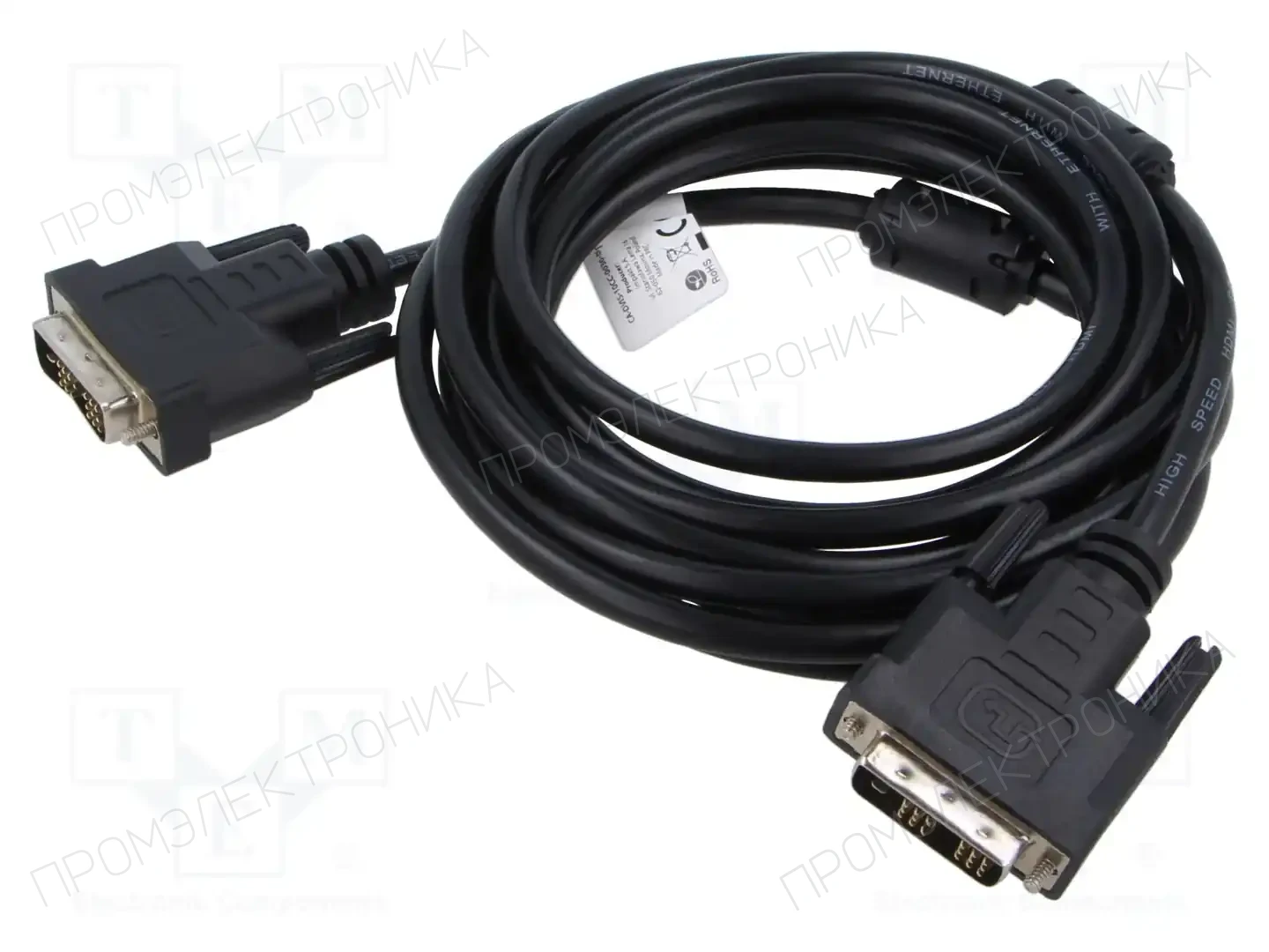 LANBERG CA-DVIS-10CC-0030-BK — Кабели и адаптеры HDMI, DVI, DisplayPort