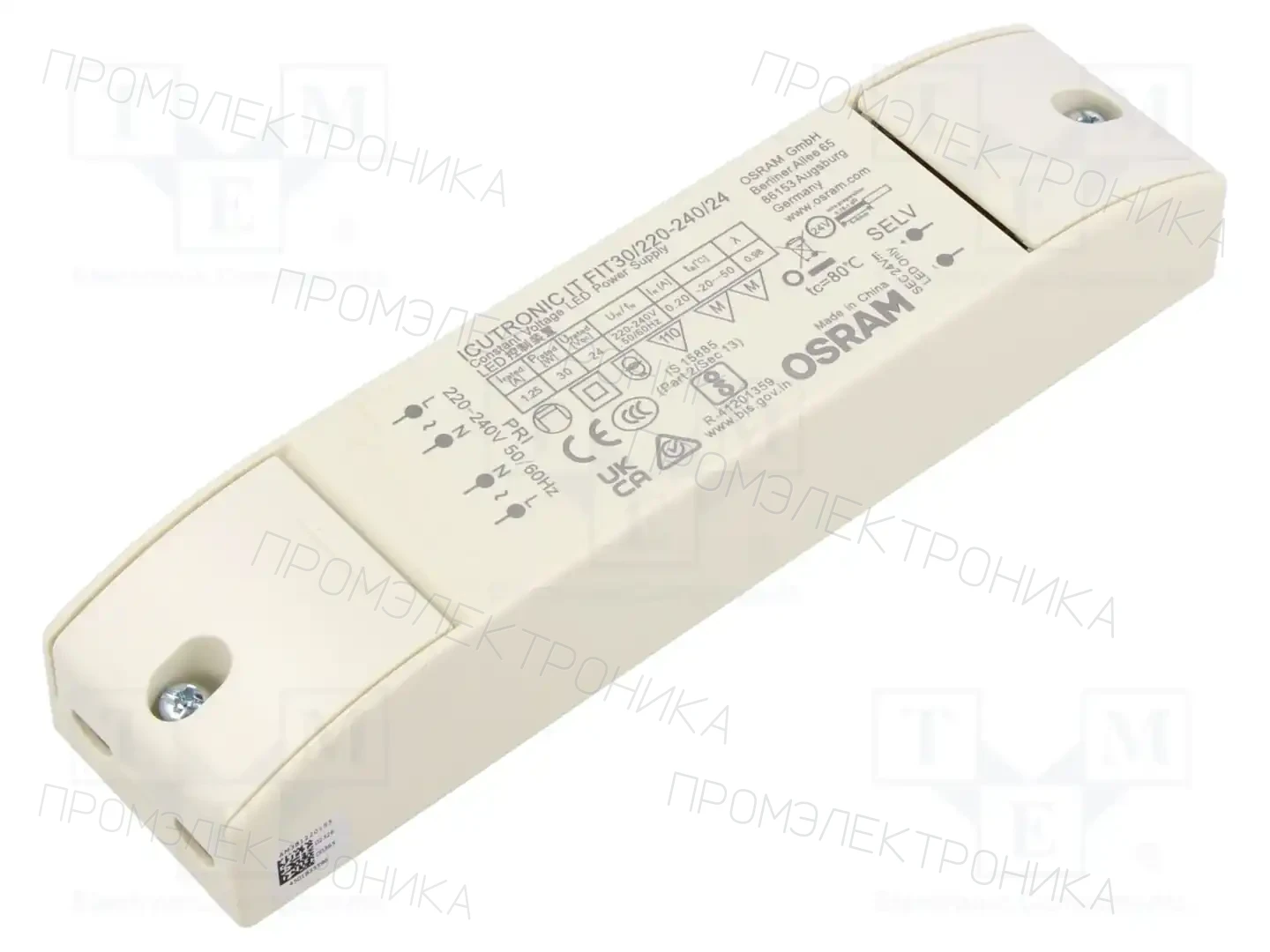 ams OSRAM IT FIT 30/220-240/24 — Блоки питания для LED