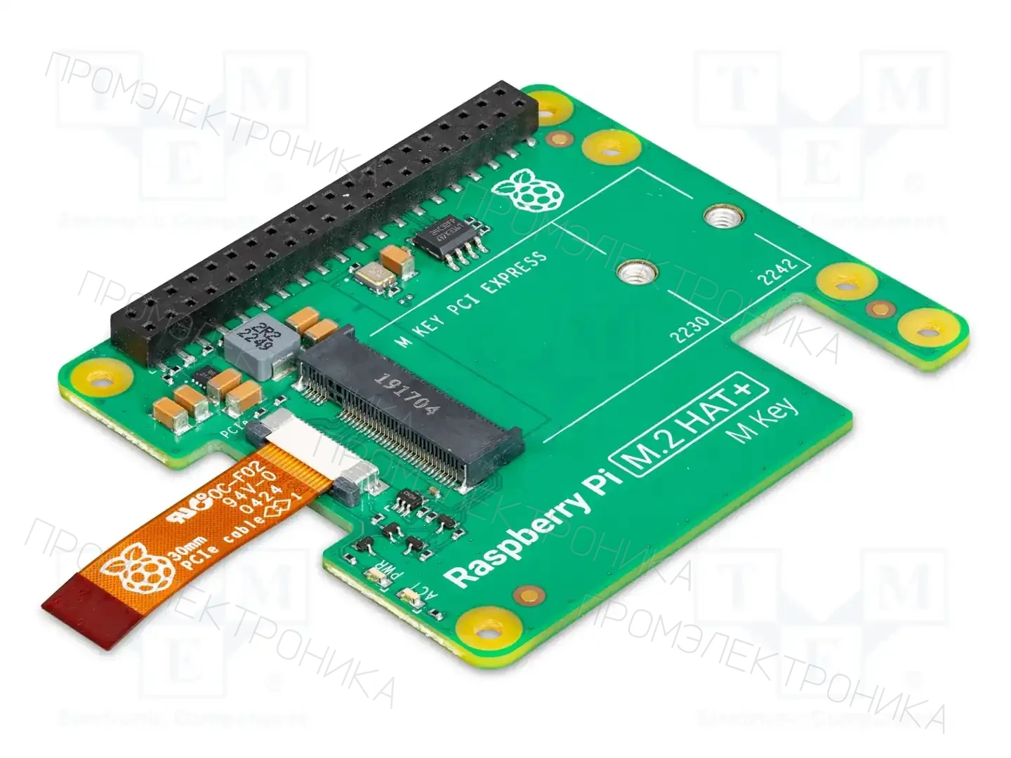 RASPBERRY PI M.2 HAT+ — аксессуары