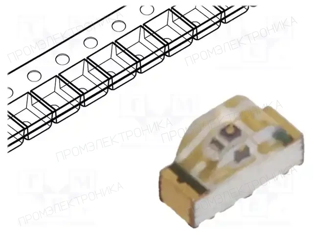 BROADCOM (AVAGO) HSME-C120 — Светодиоды SMD цветные