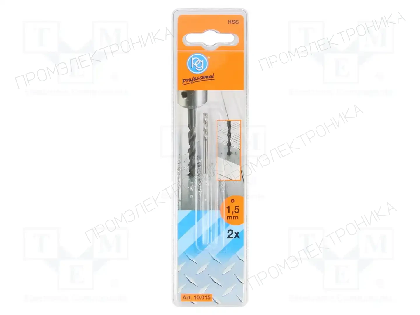 PG PROFESSIONAL 10.015 — Сверла по металлу