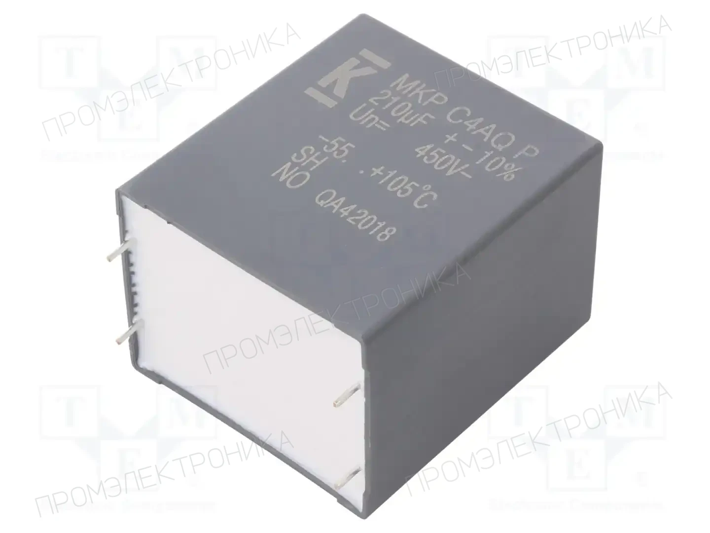 KEMET C4AQGEW6210P3BK — Пленочные конденсаторы ТНТ