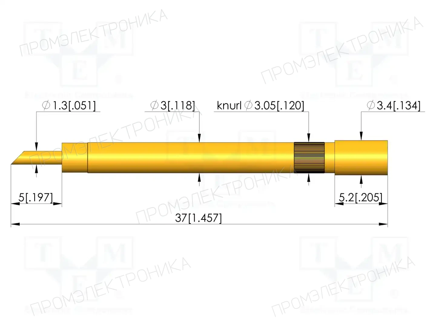 INGUN KS-74723M-R — Гнёзда для измерительных щупов