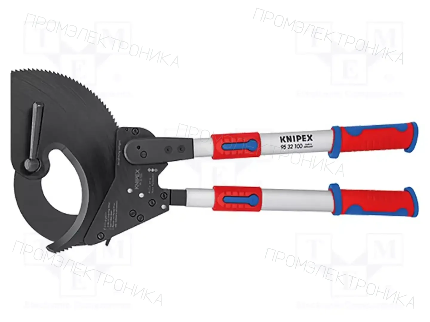 KNIPEX 95 32 100 — Ножницы для кабелей и стальных тросов