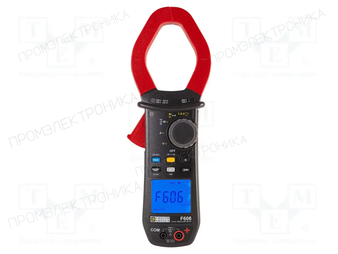 CHAUVIN ARNOUX F605 — Измерители и клещевые насадки AC/DC
