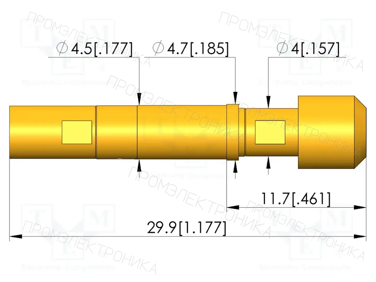 INGUN HFS-410 303 150 A 5042 F — Измерительные щупы