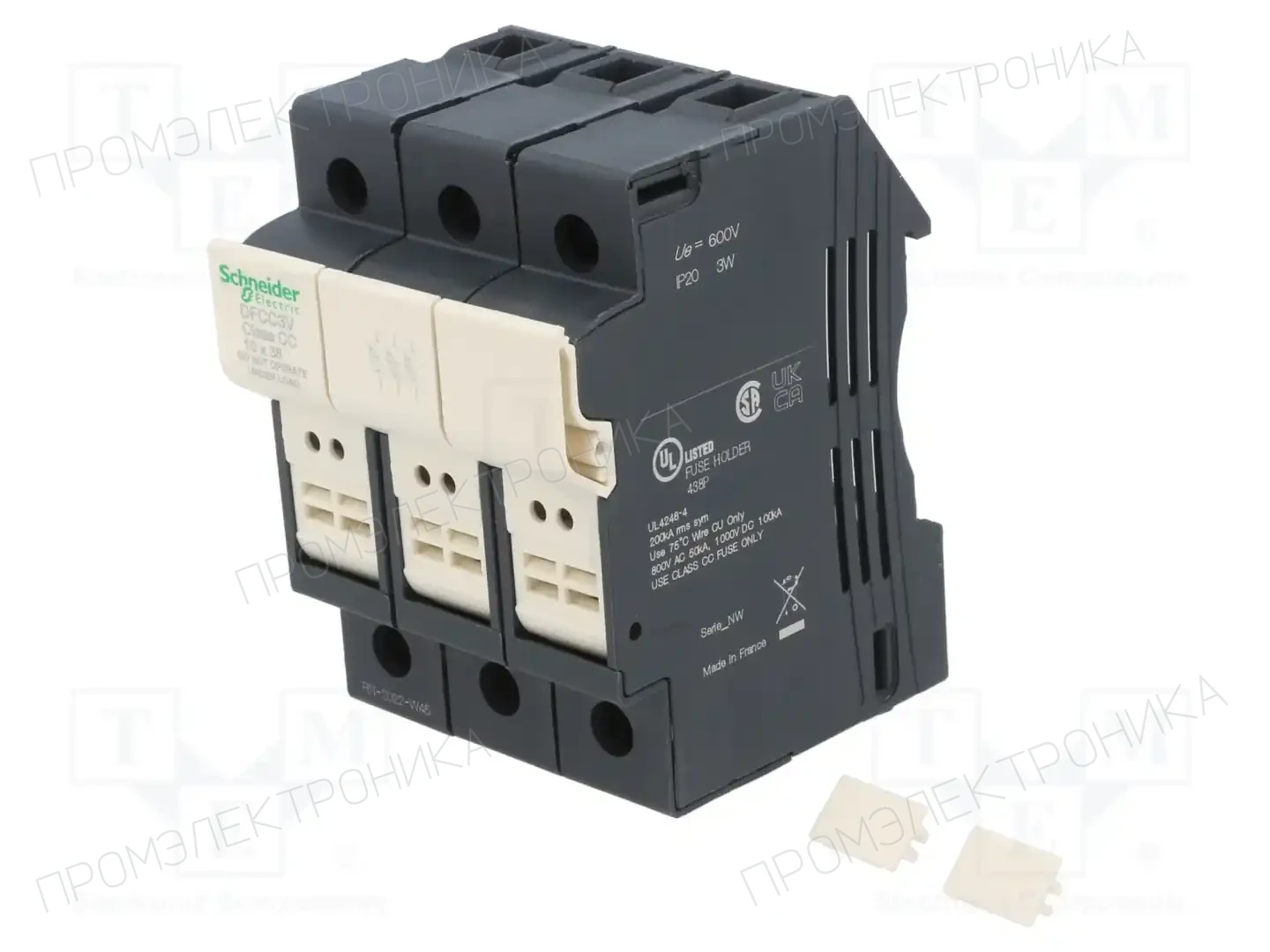 SCHNEIDER ELECTRIC DFCC3V — Гнезда предохранительные на DIN-рейку