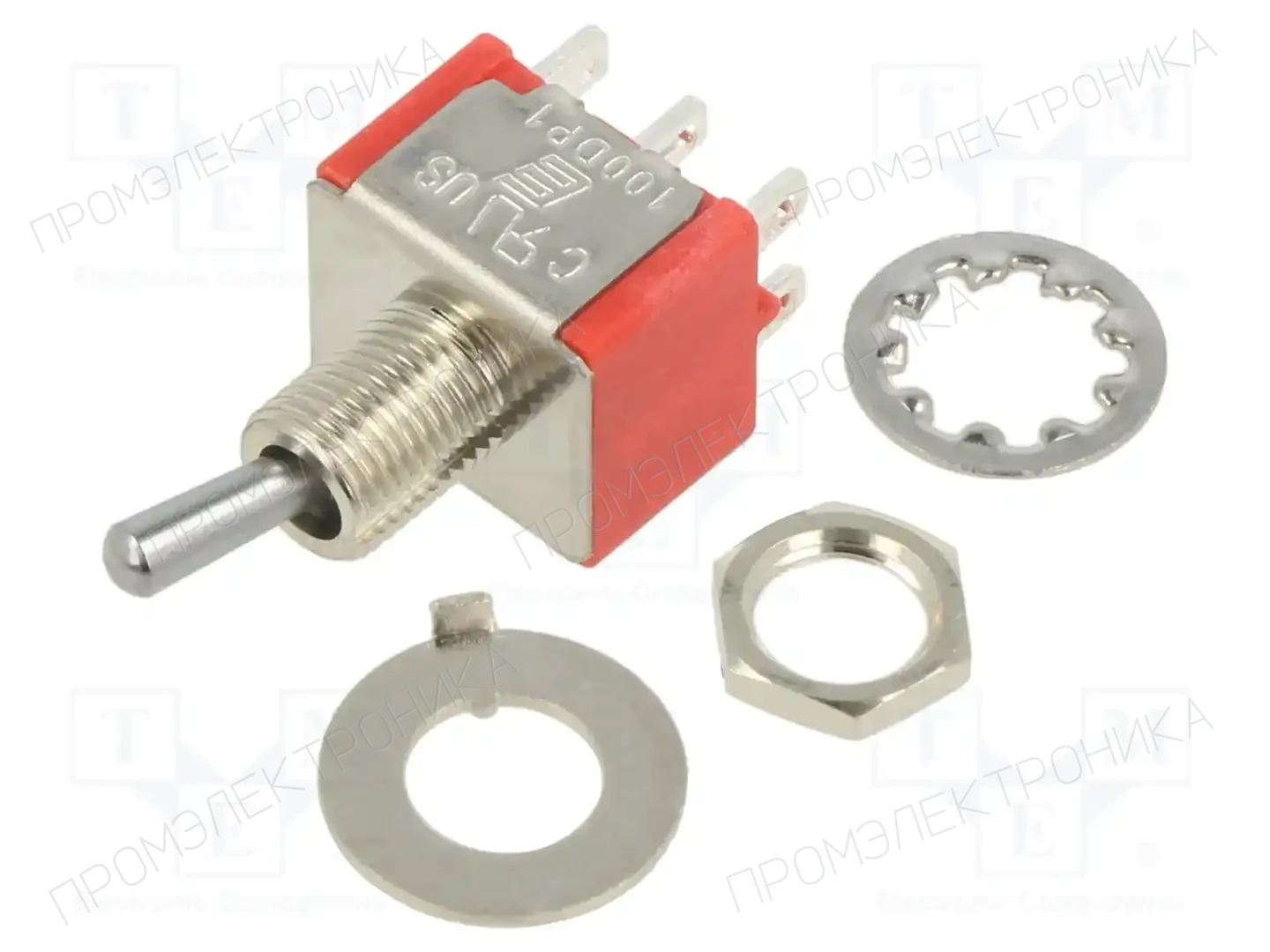 E-SWITCH 100DP1T2B3M1QEH — Переключатели рычажные