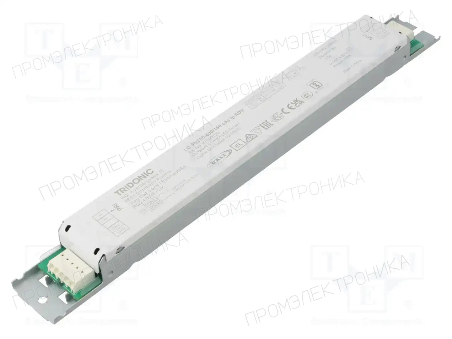 TRIDONIC LC 50W 250-400MA 140V O4A LP ADV — Блоки питания для LED