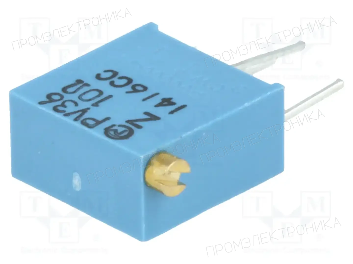 BOURNS PV36Z100C01B00 — Потенциометры THT многооборотные 3/8 дм