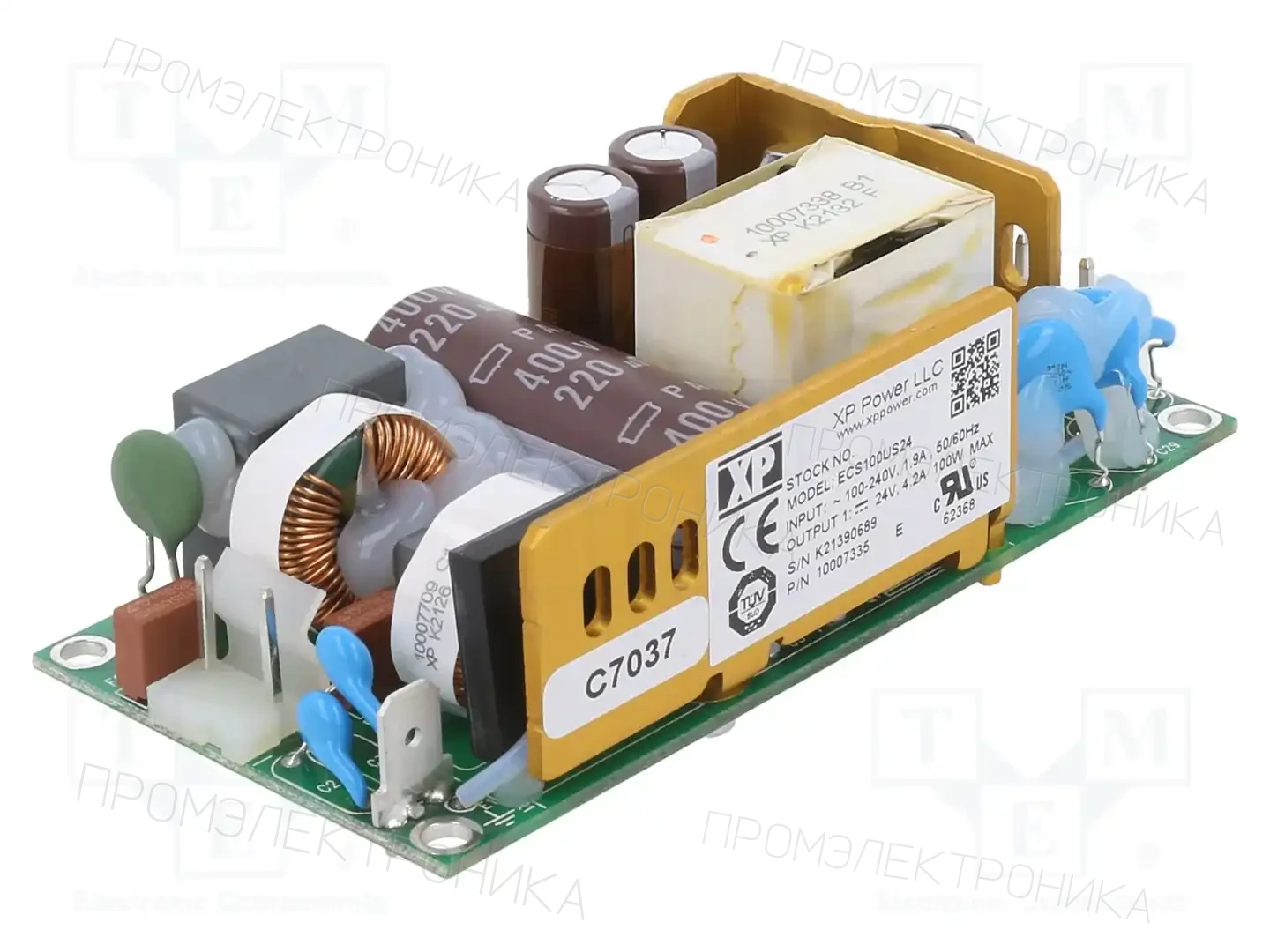 XP POWER ECS100US24 — Открытые блоки питания