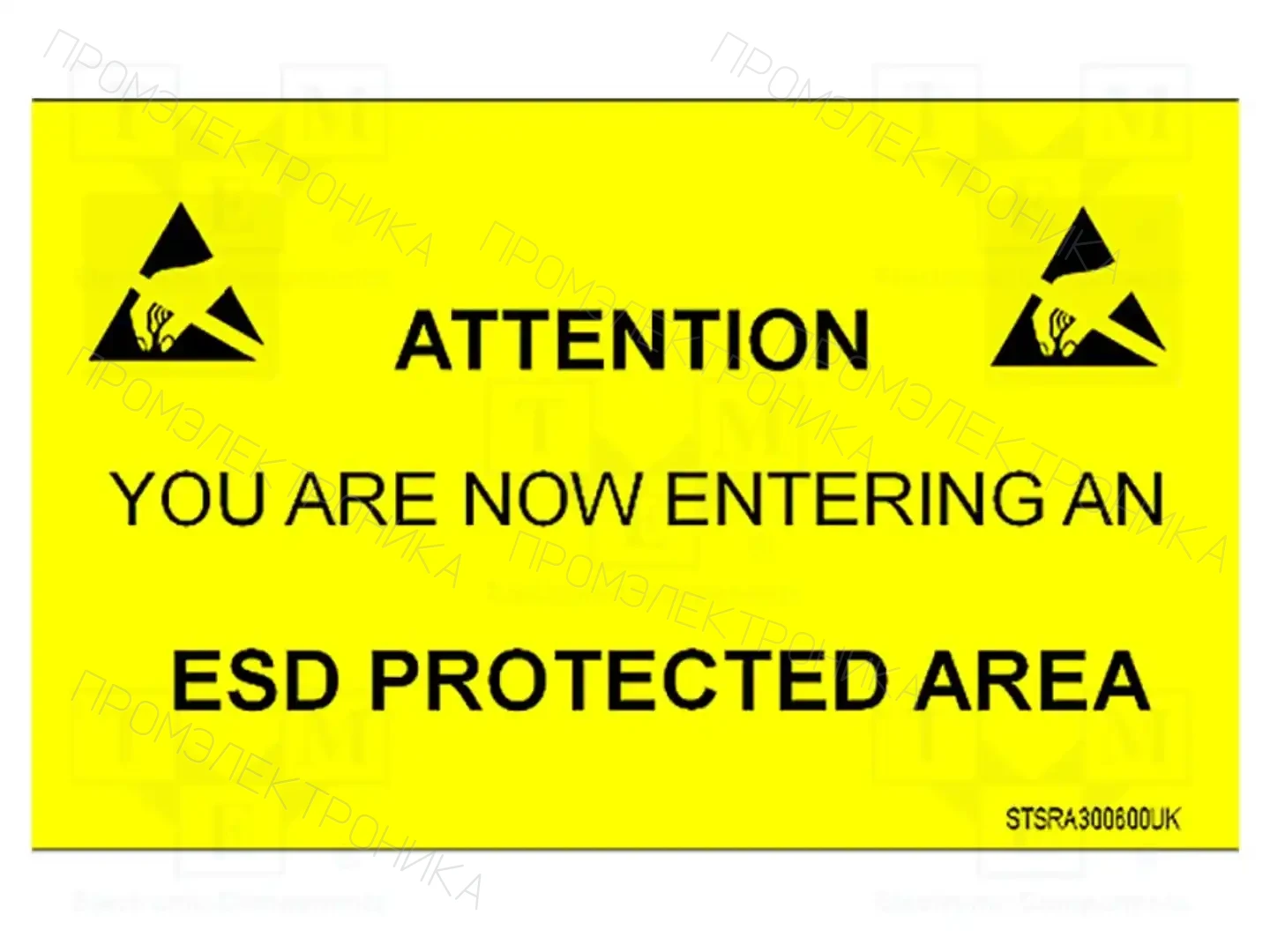 STATICTEC STSRA300600UK — Ленты и этикетки ESD