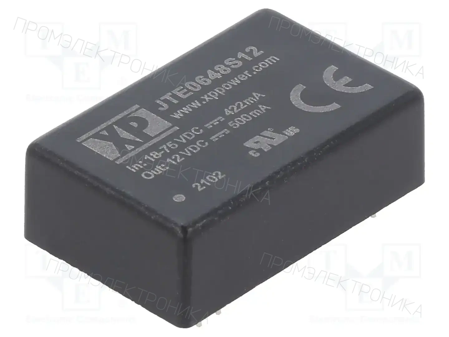 XP POWER JTE0648S12 — Преобразователи DC/DC