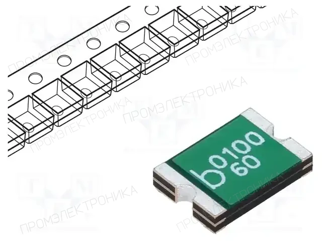 BEL FUSE 0ZCF0100AF2A — Предохранители полимерные SMD