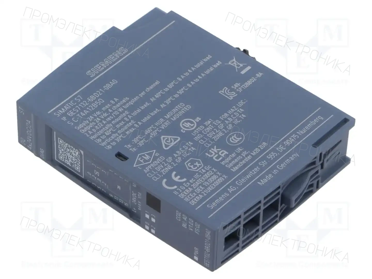 SIEMENS 6ES7132-6BD21-0BA0 — Контроллеры PLC